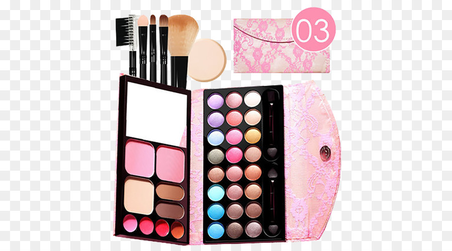 Lidschatten Make-up Kosmetik Farbe - Lace pearl eye shadow Farb-display