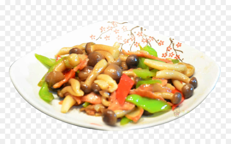 Moo goo gai pan thịt xông khói gà Kung Pao chua Ngọt và món ăn Chay - Thịt xông khói cua hương vị nấm