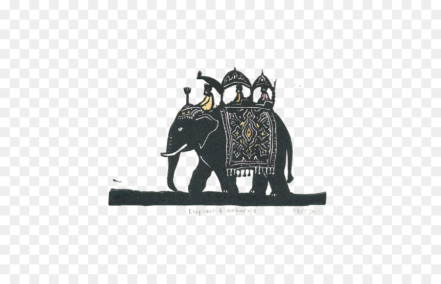 Indische Elefanten - Cartoon Elefant