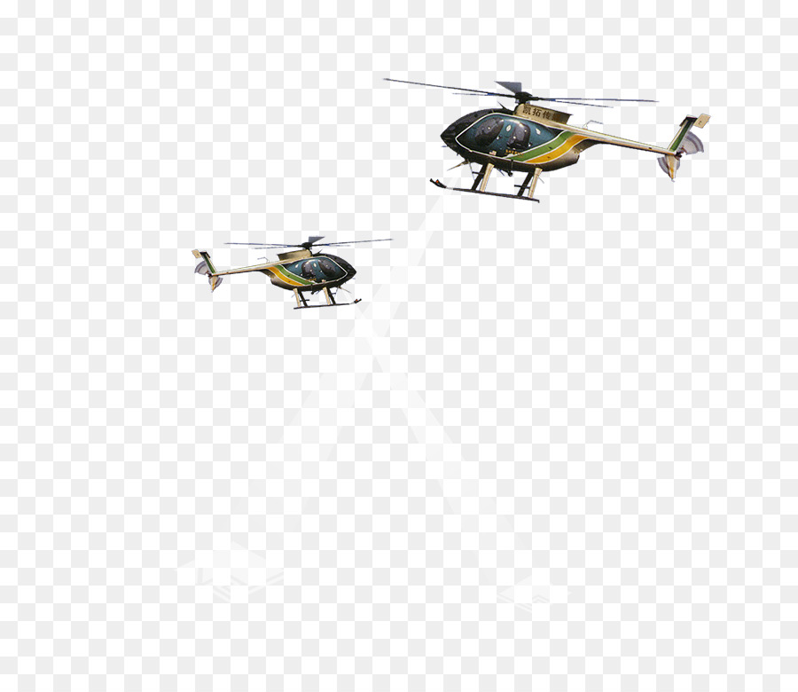 Rotore di elicottero Aerei Scaricare - Due elicotteri