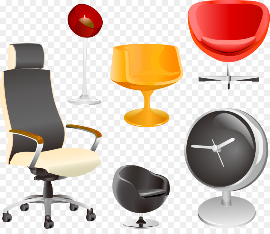 Möbel Stuhl Gema-freie Couch - Stuhl-Vektor-Möbel-Kollektion