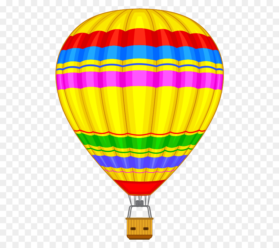 Auto-Papier-Transport-clipart - Heißluftballon