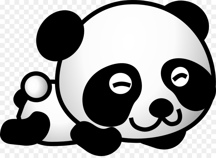 Gigante panda Rosso panda Bear Baby Panda Clip art - panda