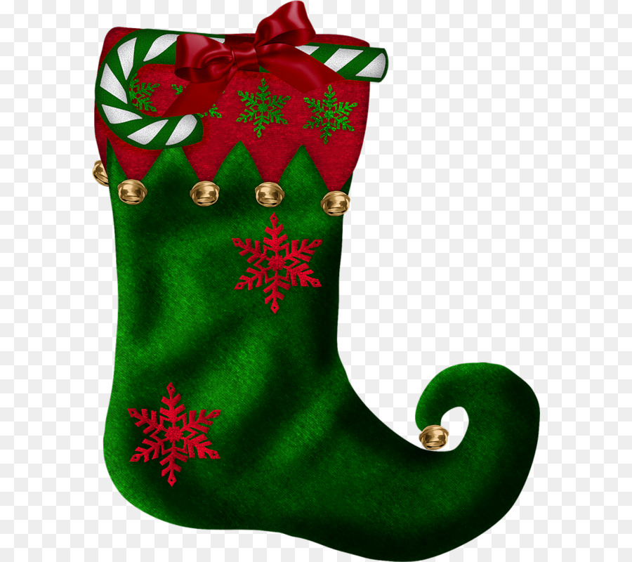 Carta per la decorazione di Natale, calza di Natale albero di Natale - Clown Scarpe