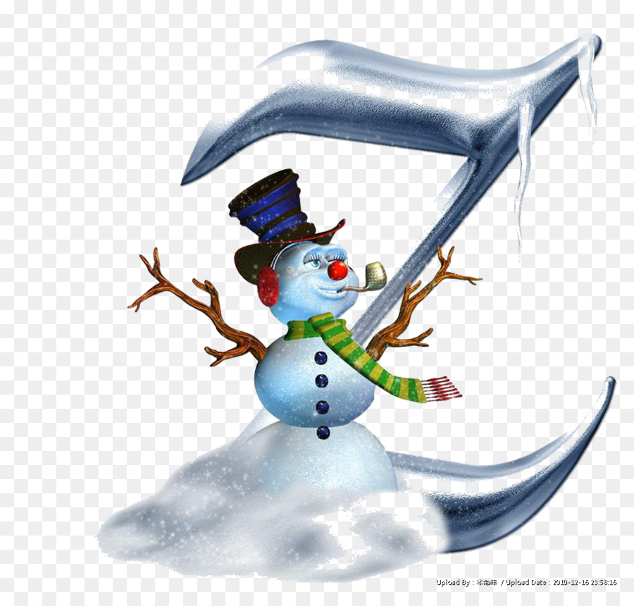 Snowman Chữ Cái Giáng Sinh - Người tuyết