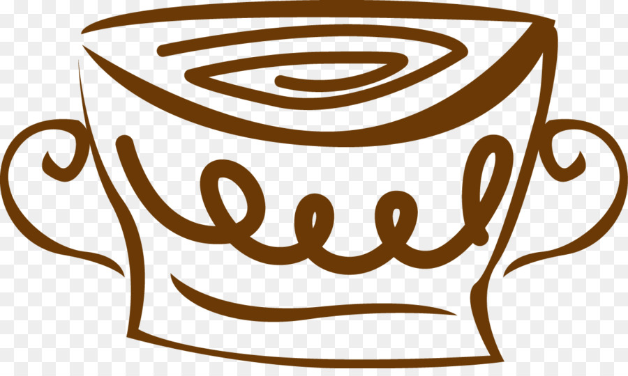 Kaffee-Tasse-Logo - Kaffee-Vektor-material