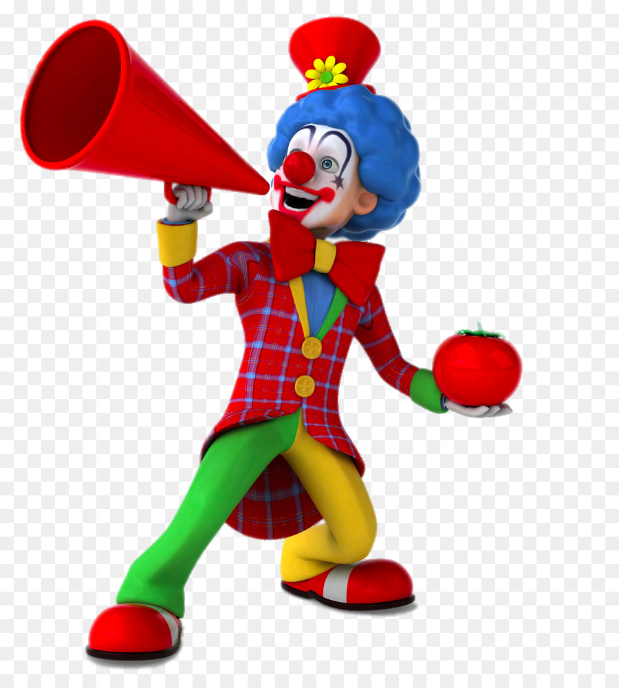 Clown Stock illustrazione Royalty-free Illustrazione - Grido clown