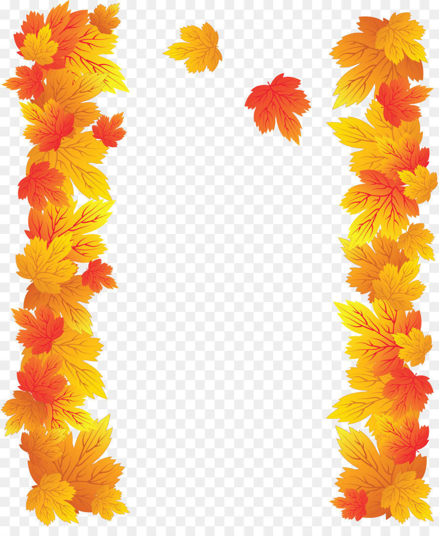 Foglia d'autunno Clip art - Appassiti, foglie d'autunno