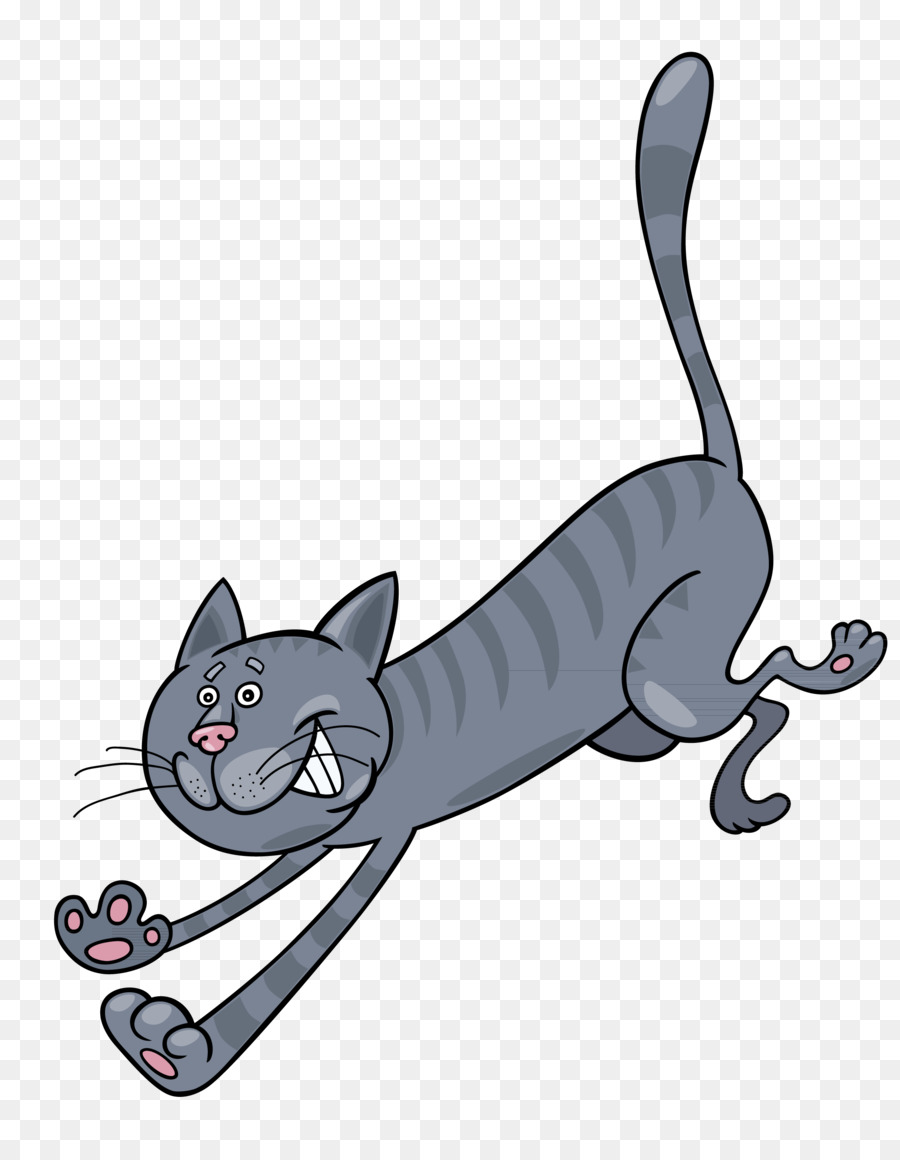 Kitten Die Schnurrhaare Der Katze Papier Felidae - Cartoon-Katze