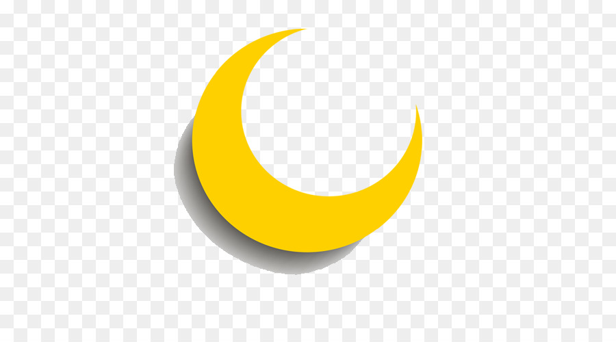 Gelb Muster - Mond