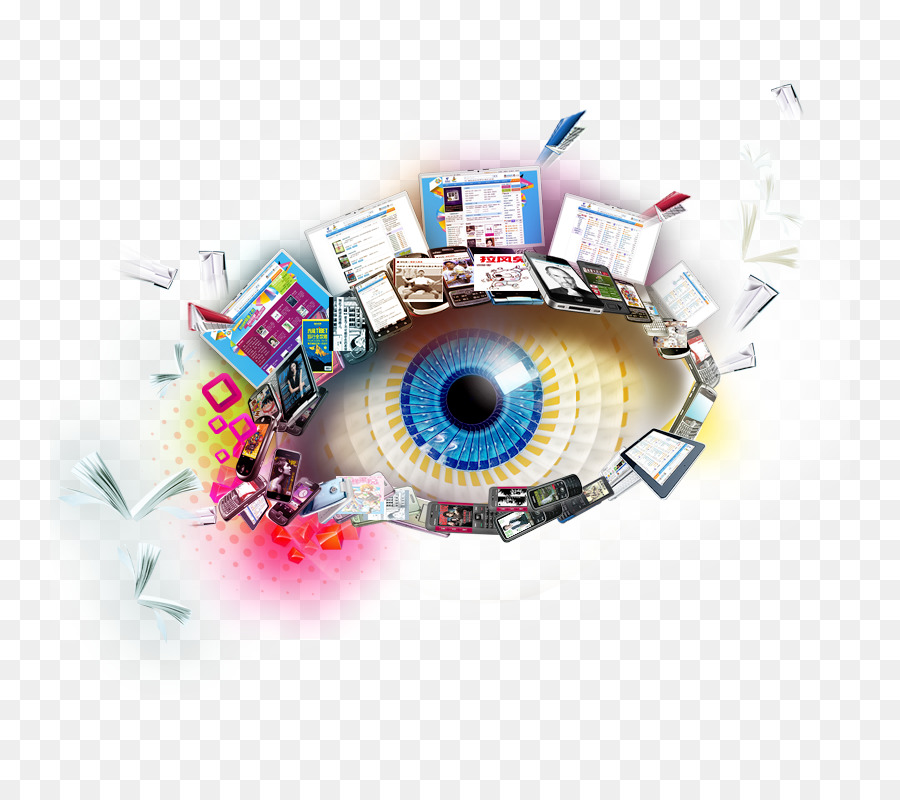 Eye-tracking-Informationen - China Telecom Augen Branding Creative