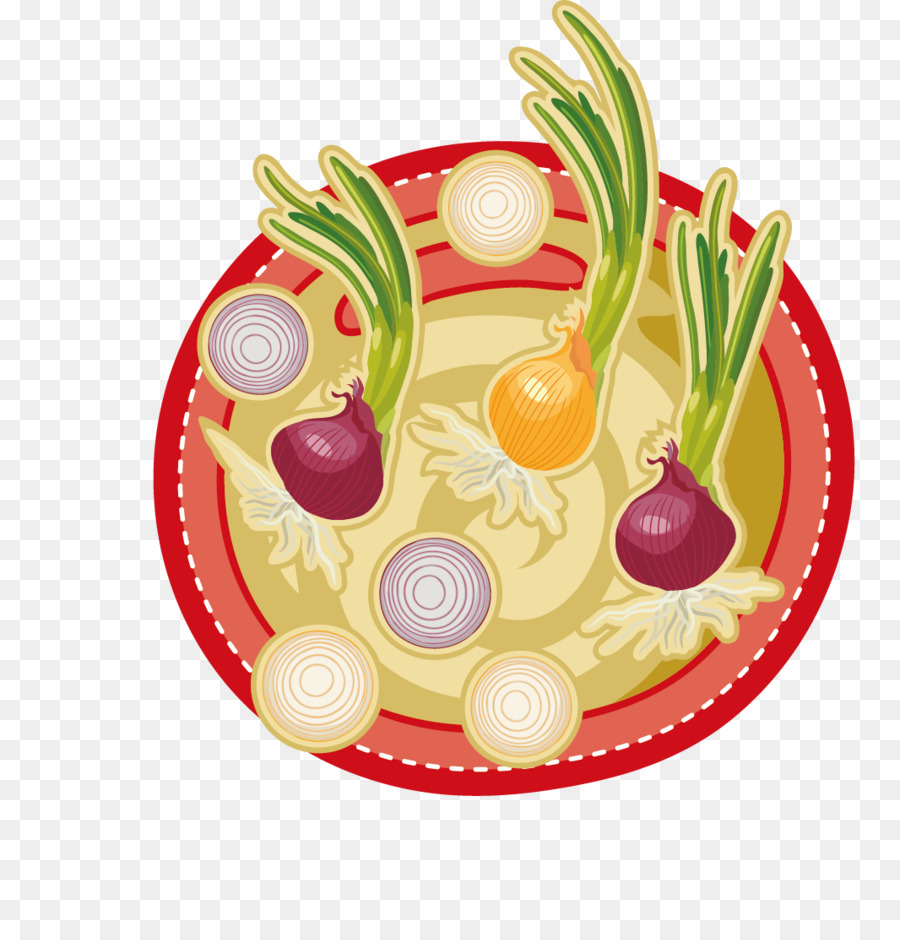 Frühstück-Gemüse-Lebensmittel-Symbol - Hand-bemalt Knoblauch
