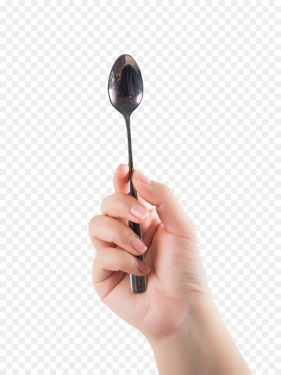 Mano Cucchiaio Gesto - Tenendo le mani di un cucchiaio