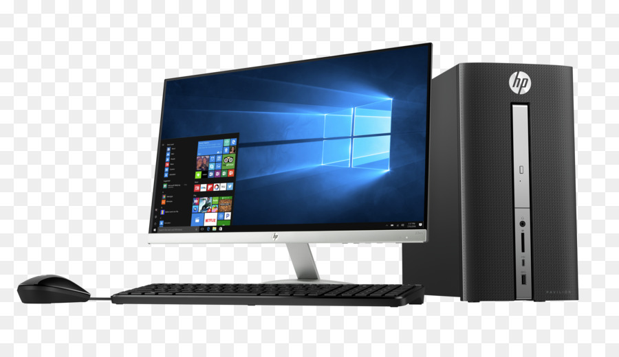 Intel HP Pavilion Desktop-computer Computer-monitor Central processing unit - EDV-Anlagen