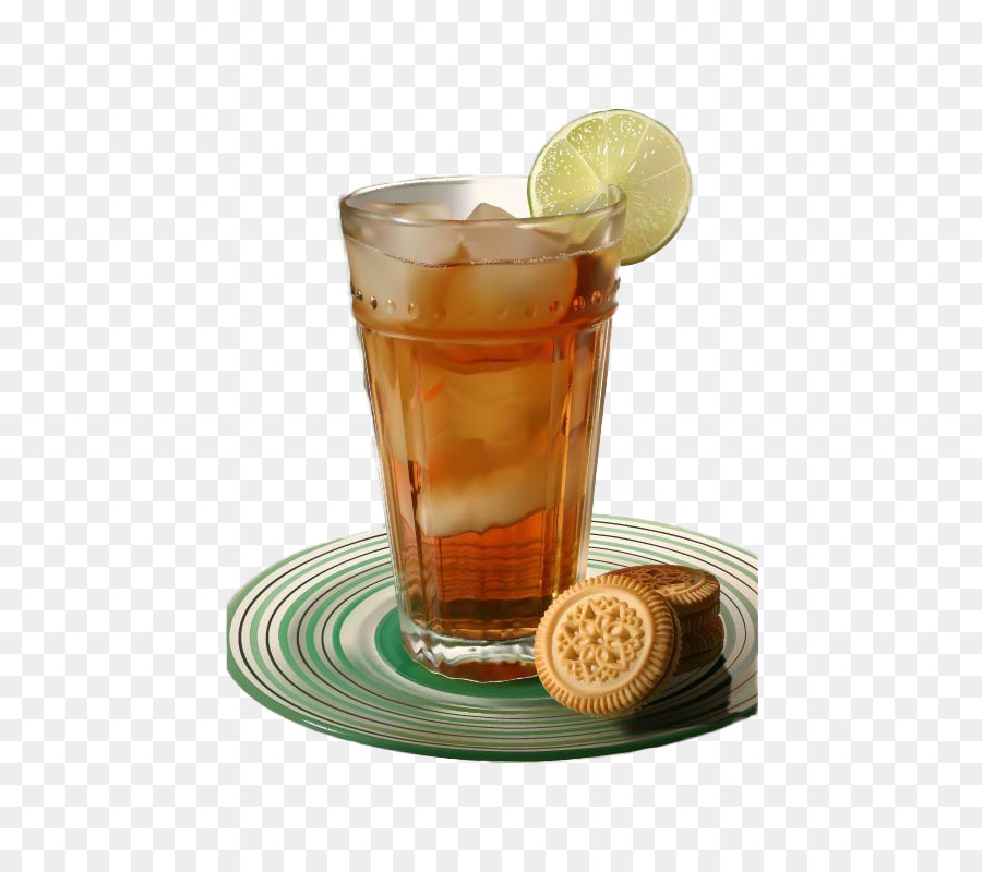 iPhone 6 Long Island Iced Tea Grog von Rum und Cola - Gekühlte Getränke und Kekse