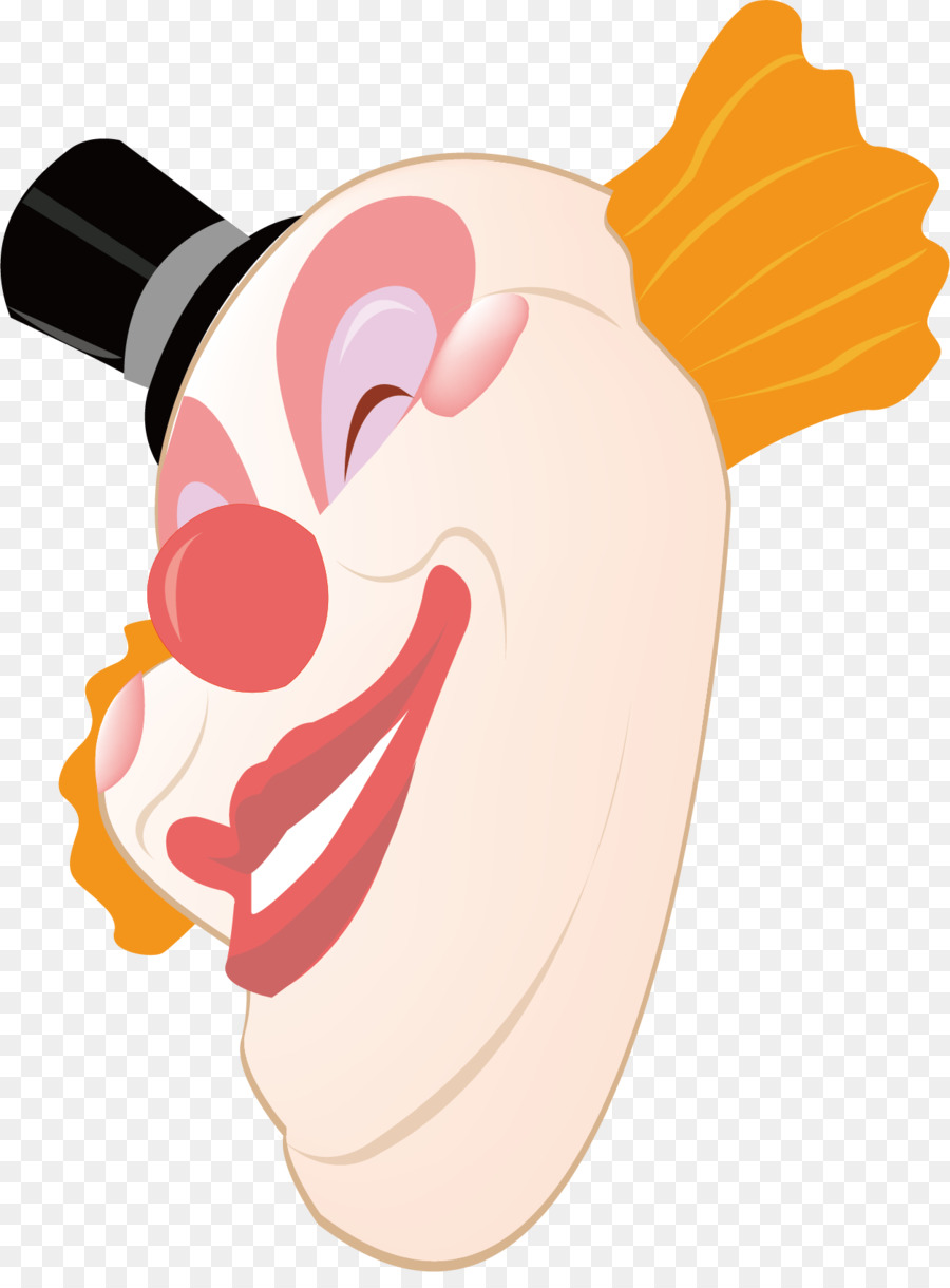 Maschera Da Clown Illustrazione - Maschera png vettore materiale