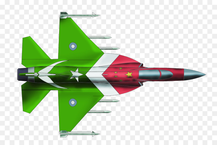 CAC/PAC TRUNG 17 Thunder Tải - tên lửa màu xanh lá cây