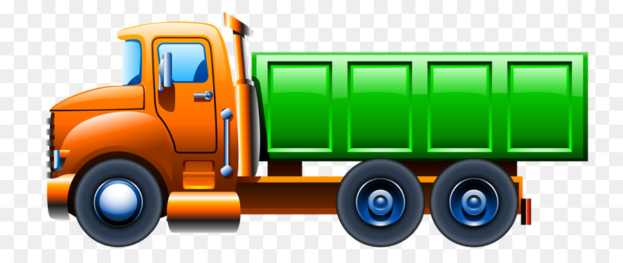 Chiếc xe và những con Đường Xe tải Kéo xô - đồ chơi, xe tải