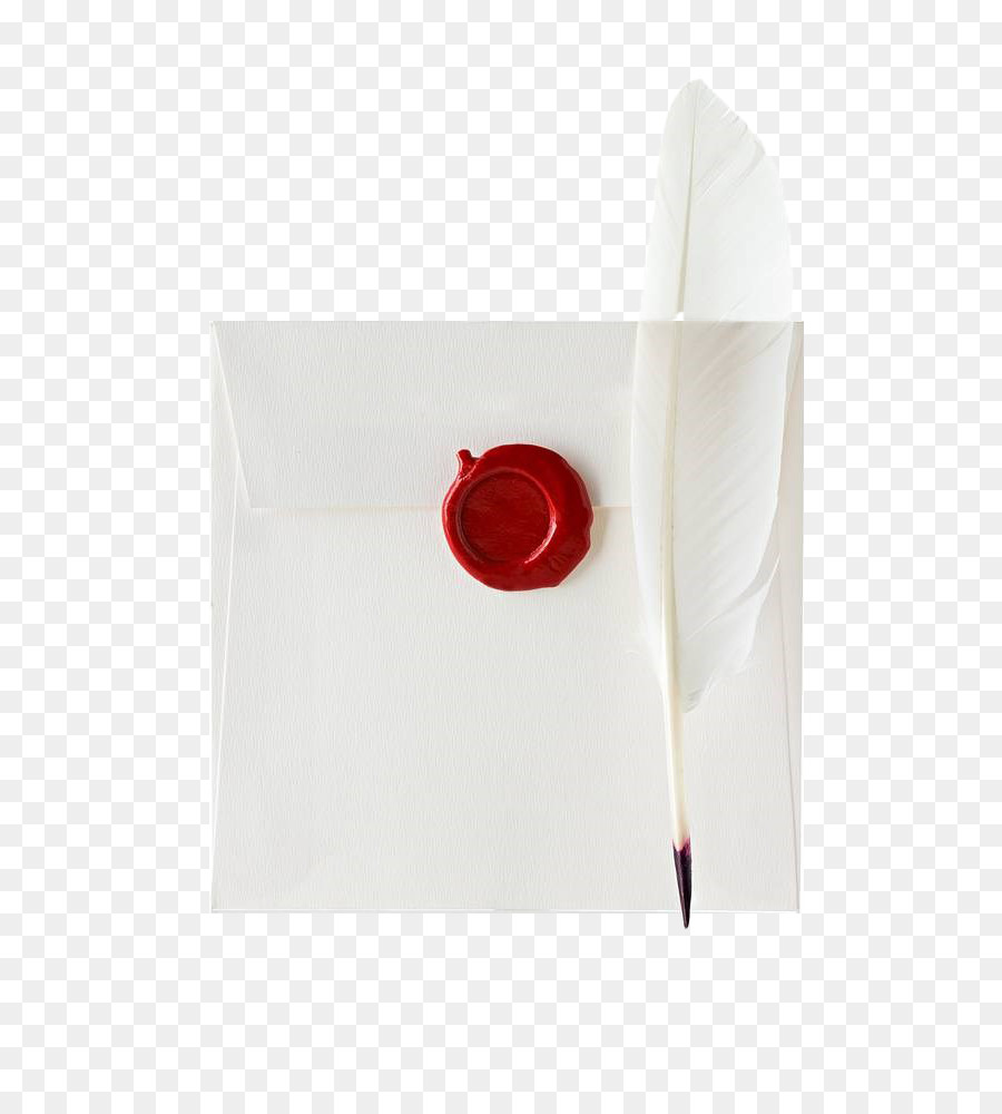 Carta Rosso - busta bianca