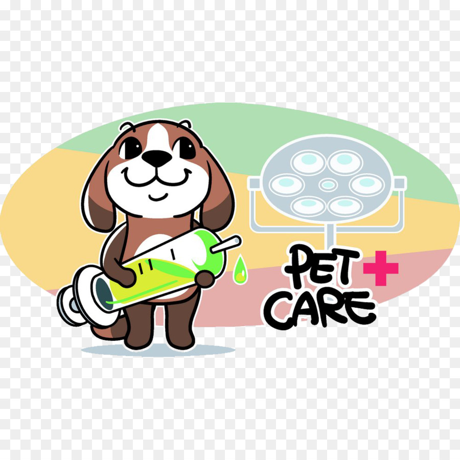 Cane Rabbia morso di Animale Pet - Cane cartone animato medico logo