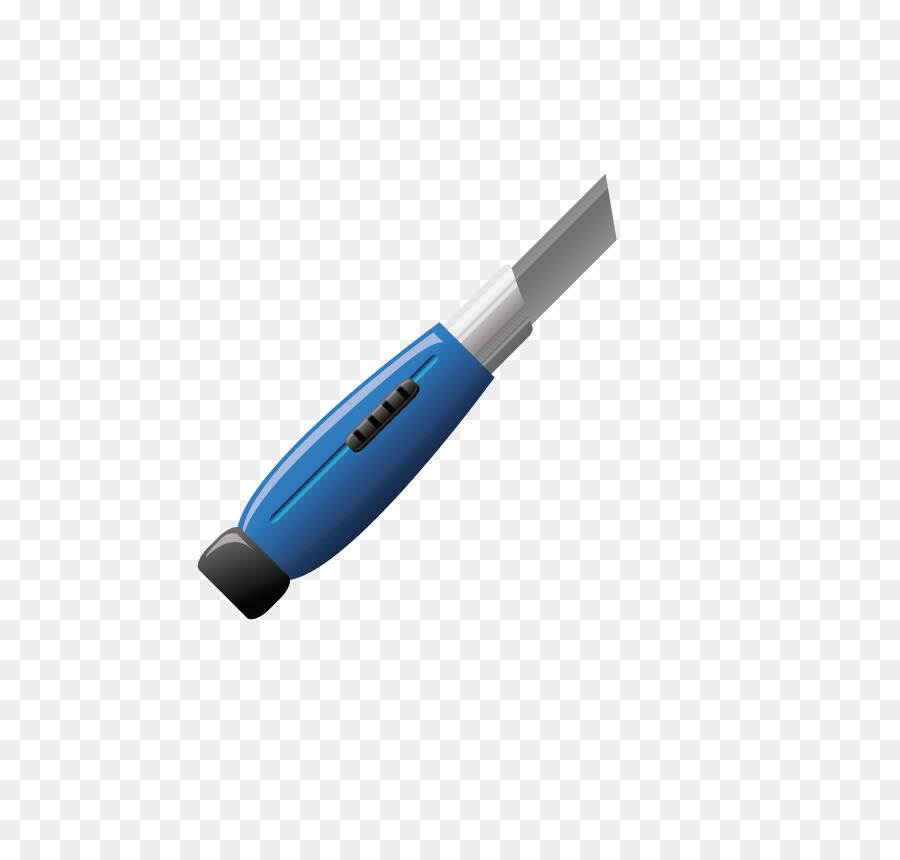 Coltello Gratis - Vettore blu coltello