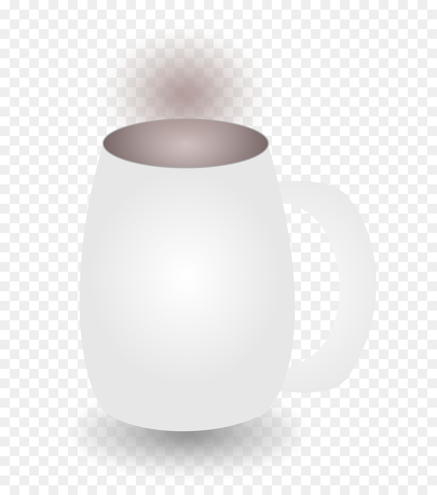 Glas Beleuchtung Cup - Weiße Tasse