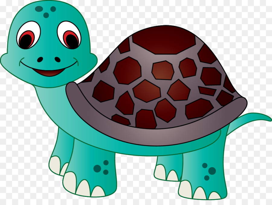 Schildkröte Cartoon-Zeichnung - Vektor-Meer-Schildkröten