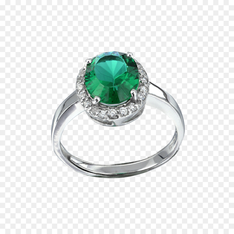 Smaragd Ring Edelstein Schmuck - Smaragd Ring