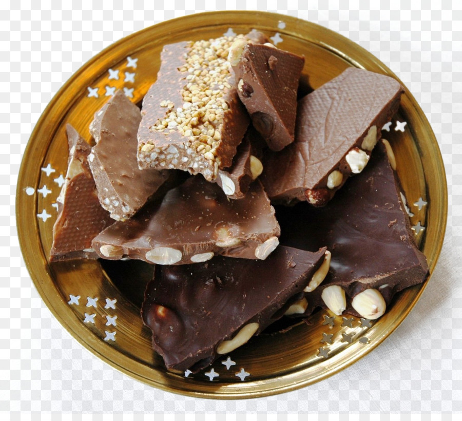 Bánh chip socola Muffin Đau au chocolat brownie - Một đĩa bánh quy