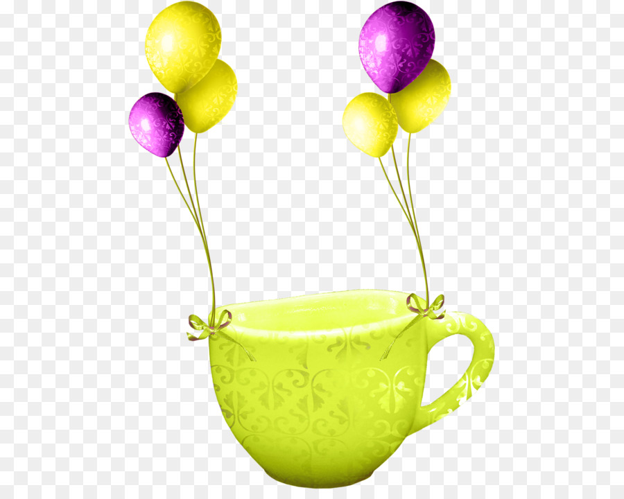 Yellow Cup-Becher - Ballon-Becher
