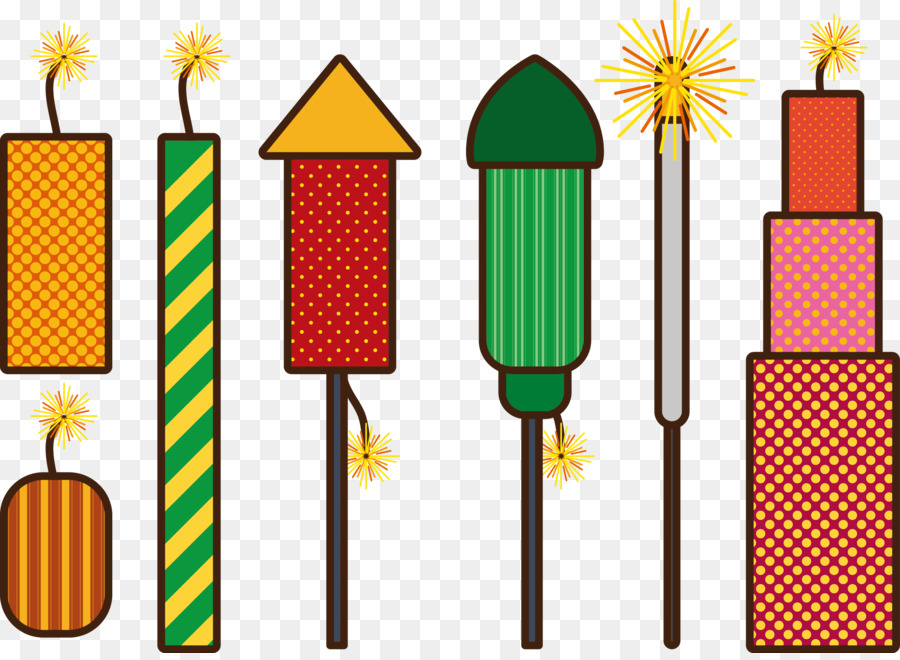 Feuerwerkskörper Feuerwerk Party - Vektor chinesische Neujahr Feuerwerk