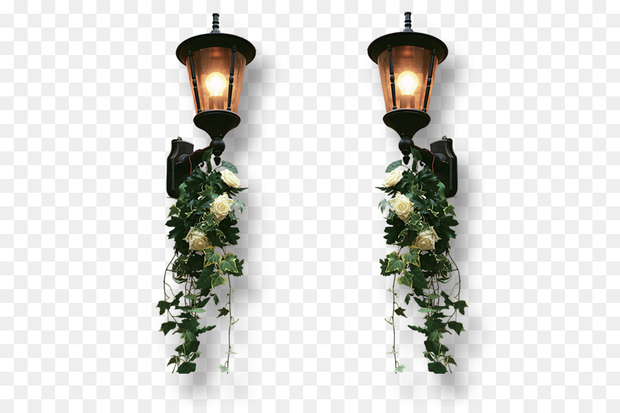 Luce di Download di file di Computer - Illuminazione cesto di fiori