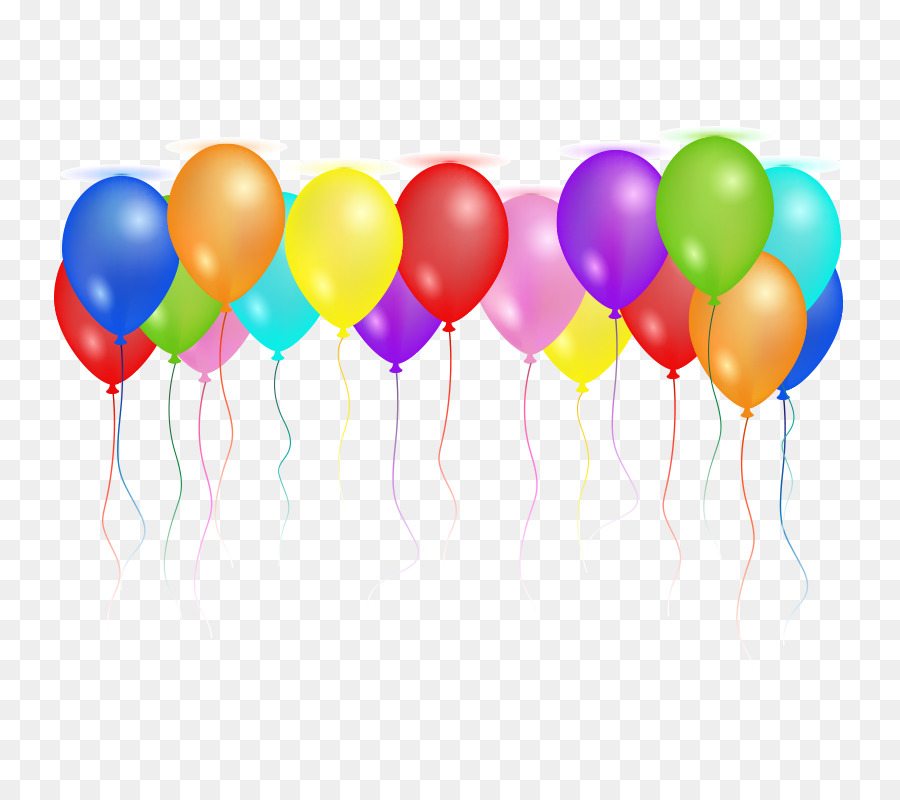 Geburtstagstorte Happy Birthday to you Grußkarte Wünschen - Ballon