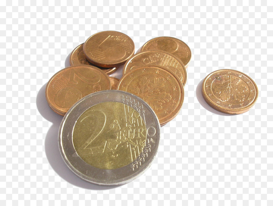 Euro, monete, Valuta le monete in Euro di Soldi - Un mucchio di monete