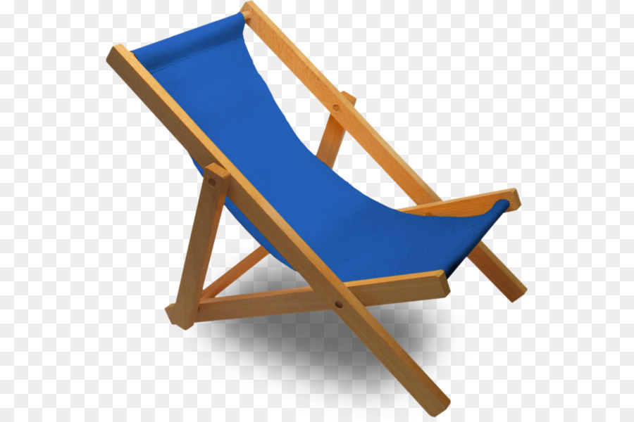 Stuhl Chaise longue - Blue chair