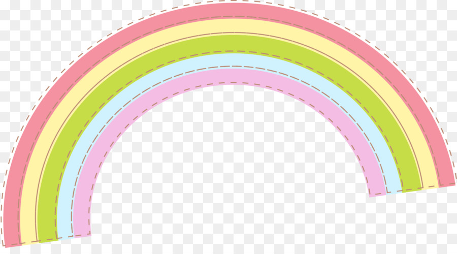 Cartoon-Zeichnung - Cartoon Rainbow