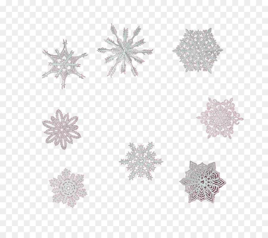 Blütenblatt Muster - Schneiden von Papier Schneeflocken