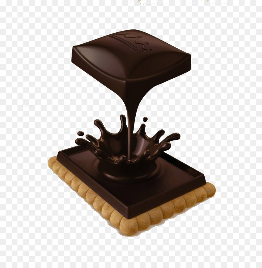 La computer grafica 3D di Illustrator lavoro Creativo Illustrazione - 3d di biscotti al cioccolato