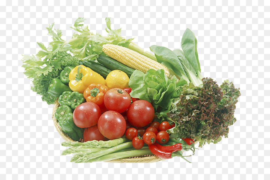 Junk-Lebensmittel-Gemüse-Obst-Low-Kohlenhydrat-Diät - Obst und Gemüse