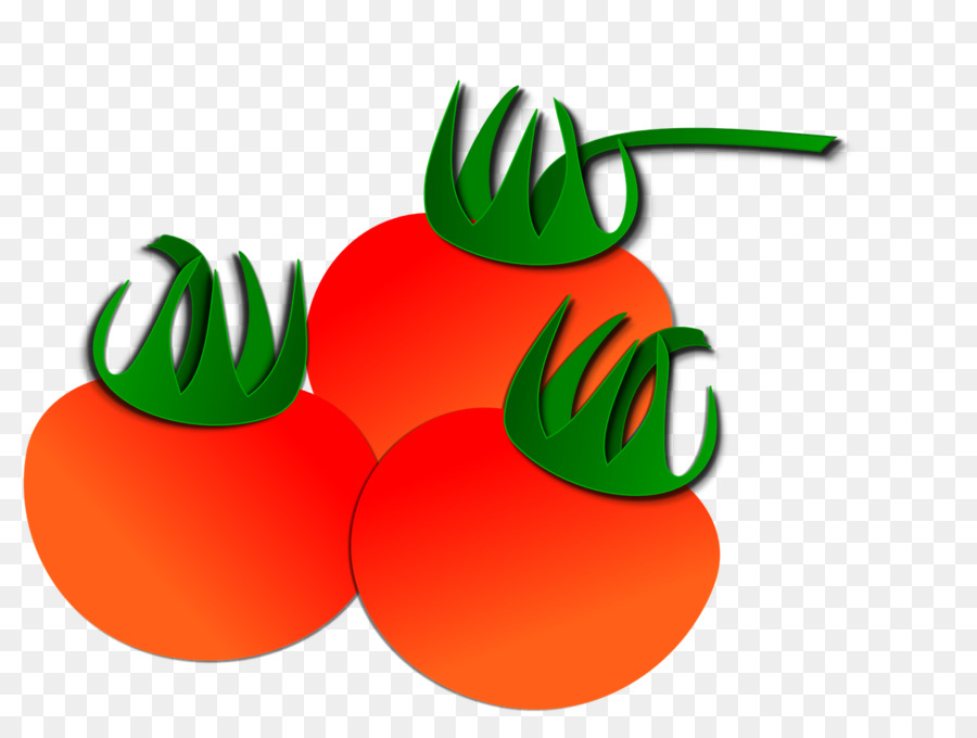 Pomodoro Verdura Frutta Clip art - 3 pomodori sfondo trasparente materiale
