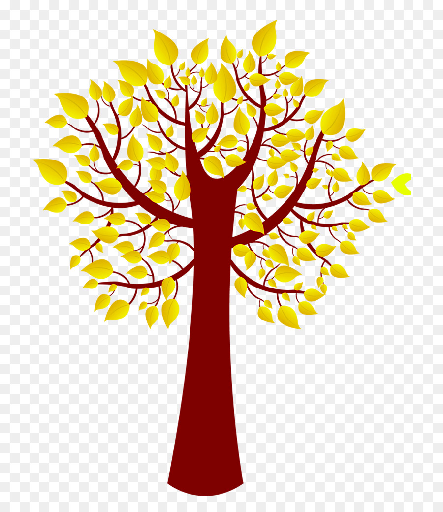 Bambino concetto di Sé Padre autostima, consapevolezza di Sé - albero in autunno