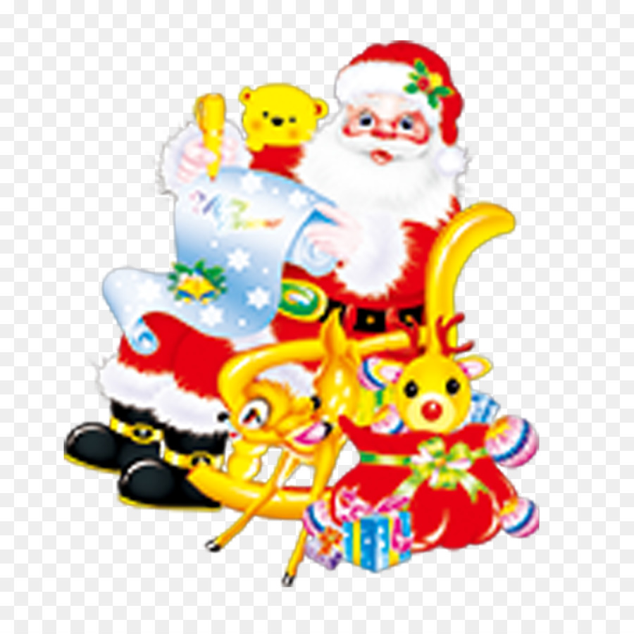 Babbo Natale, ornamento di Natale albero di Natale - babbo natale elemento