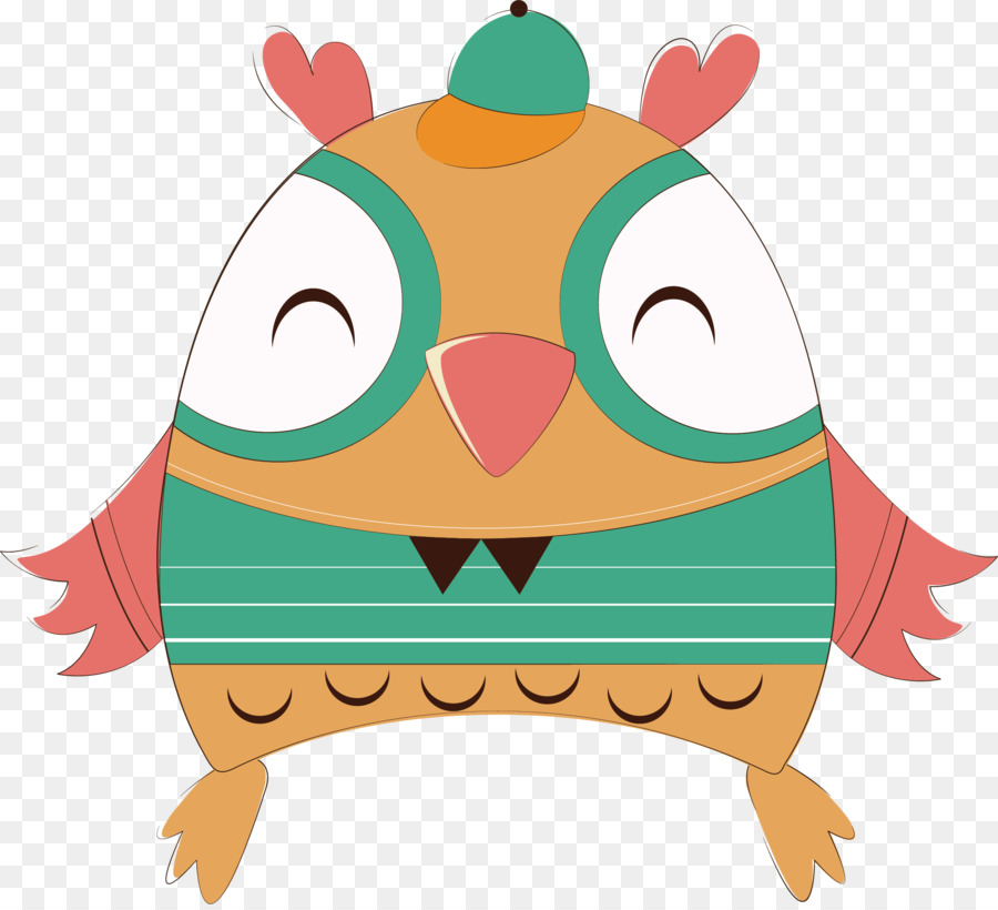 Gufo Cartoon Clip art - Cartoon owl vettoriale