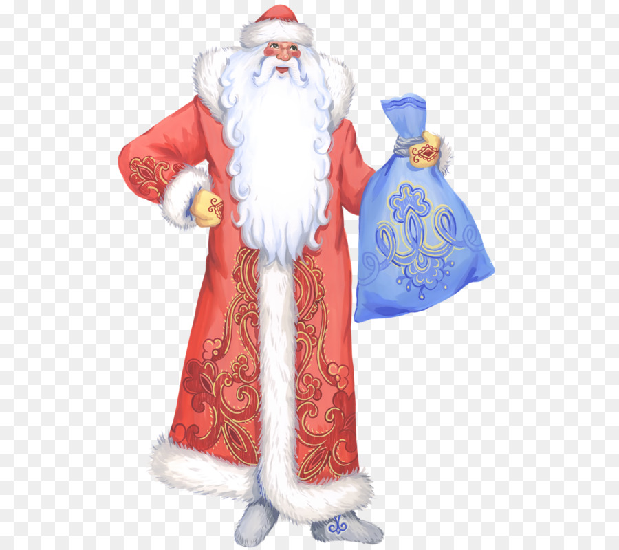 Ded Moroz Snegurochka Santa Claus Zeichnung Großvater - Weihnachtsmann
