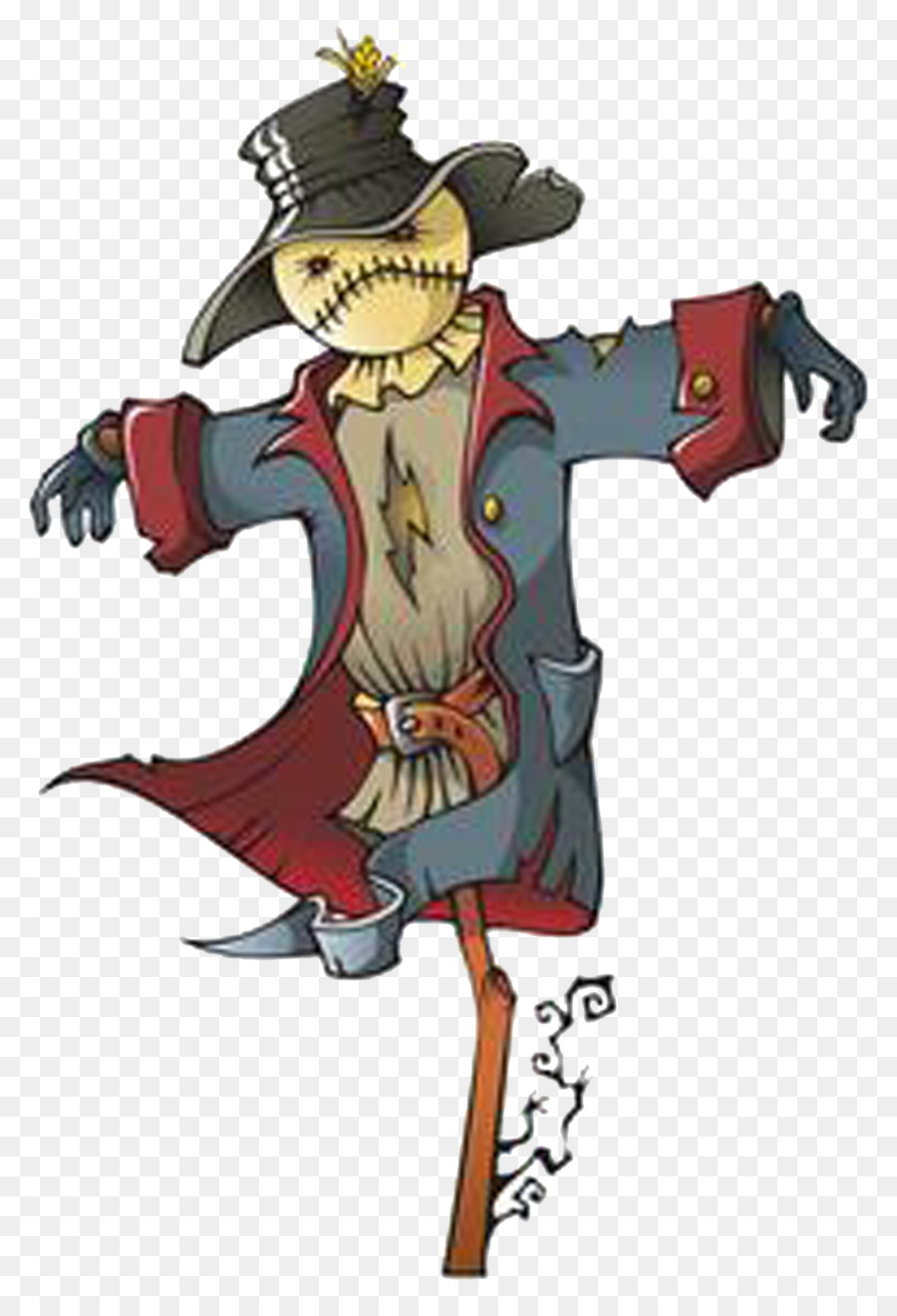 Cartoon Scarecrow Stock-illustration Illustration - Dämon Vogelscheuche