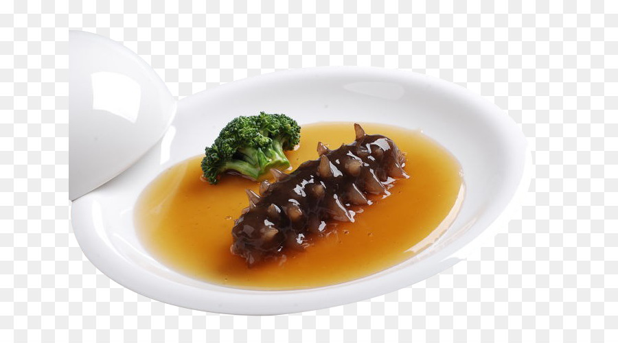 Chinesische Küche Seegurken als Nahrung Vegetarische Küche, Gericht - See-Gurken-Sauce