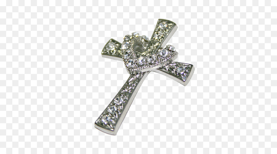 Christian Kreuz Silber - Silver cross brace Bild