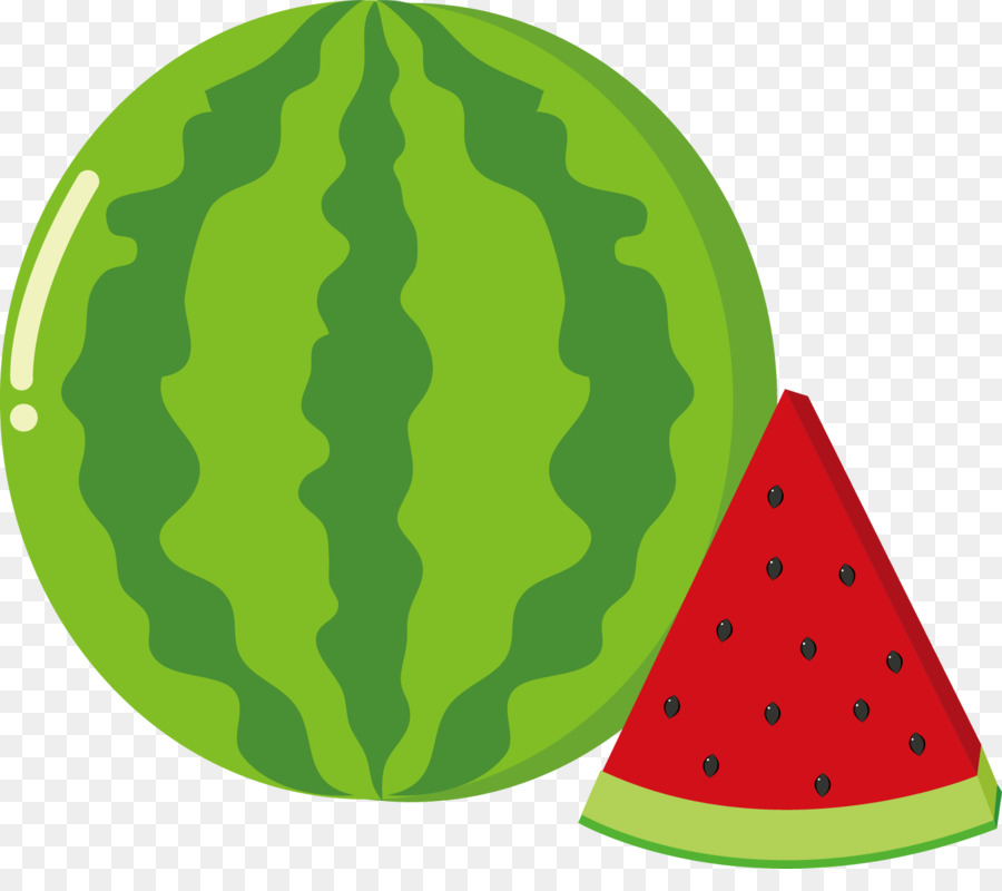 Wassermelone Auglis - Vektor, Wassermelone Obst