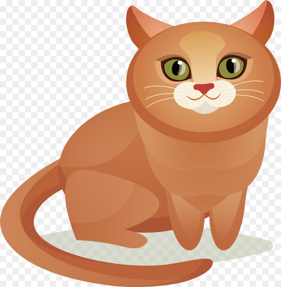 Con Mèo Râu Hoạ - Véc tơ vẽ tay con mèo