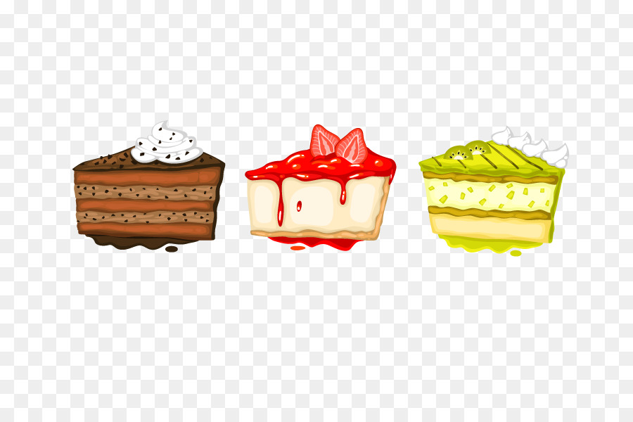 Bánh sô cô la bánh Sinh nhật Cupcake Sô cô la brownie bánh Cưới - Véc tơ bánh sô cô la
